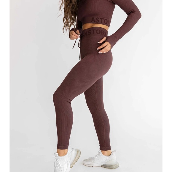 Astoria activewear seamless ribbed leggings - Picture 4 of 4